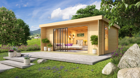 Garden house Alu Concept 70 I
