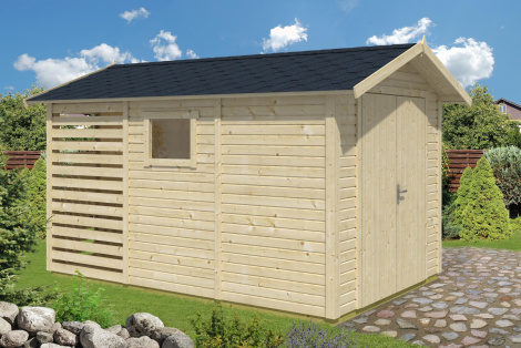 Combi Shed A 19 mm |  3.6 x 2.4m (11'9" x 7'10")