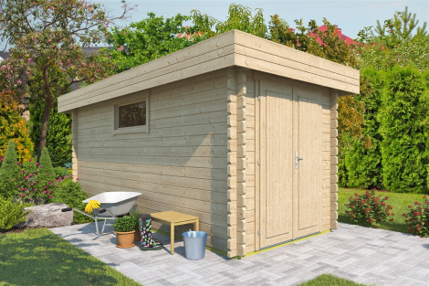 Multifunctional Garden Shed ROB 44 C | 2 x 5 m