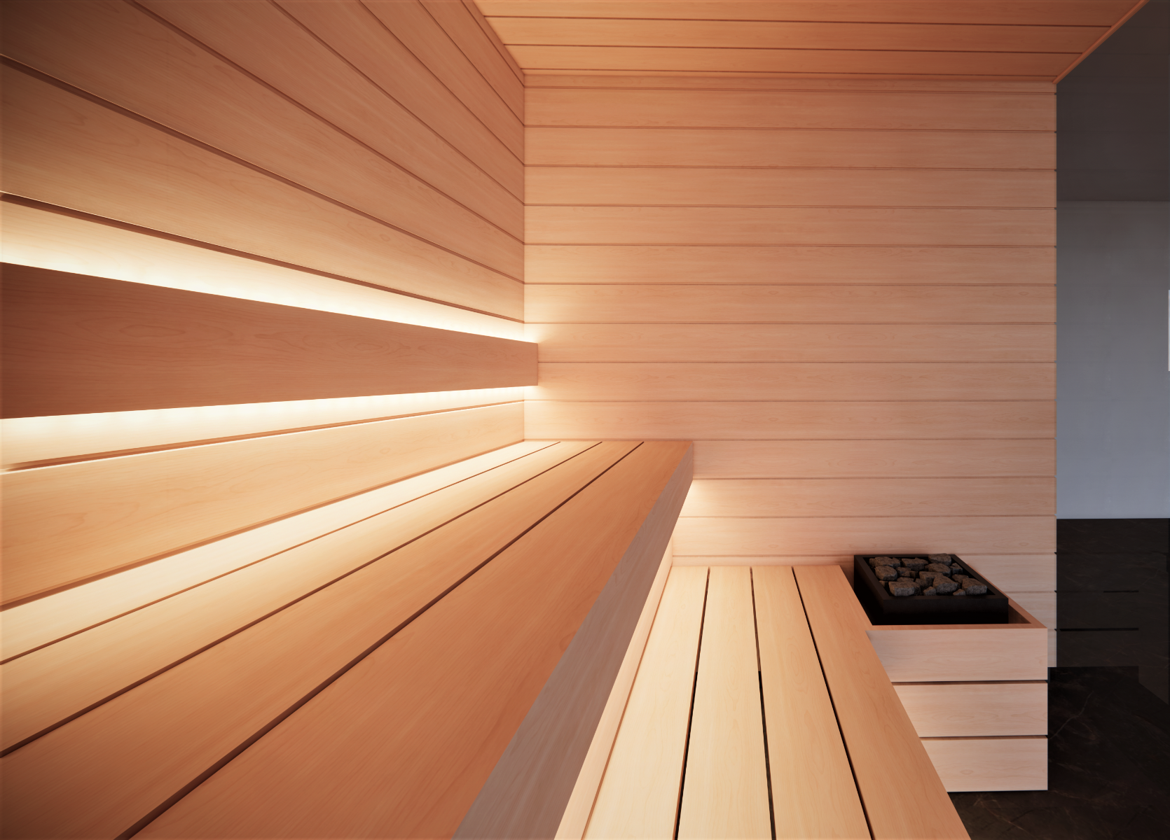 Luxurious Modular Sauna OTTO L Aspen Design